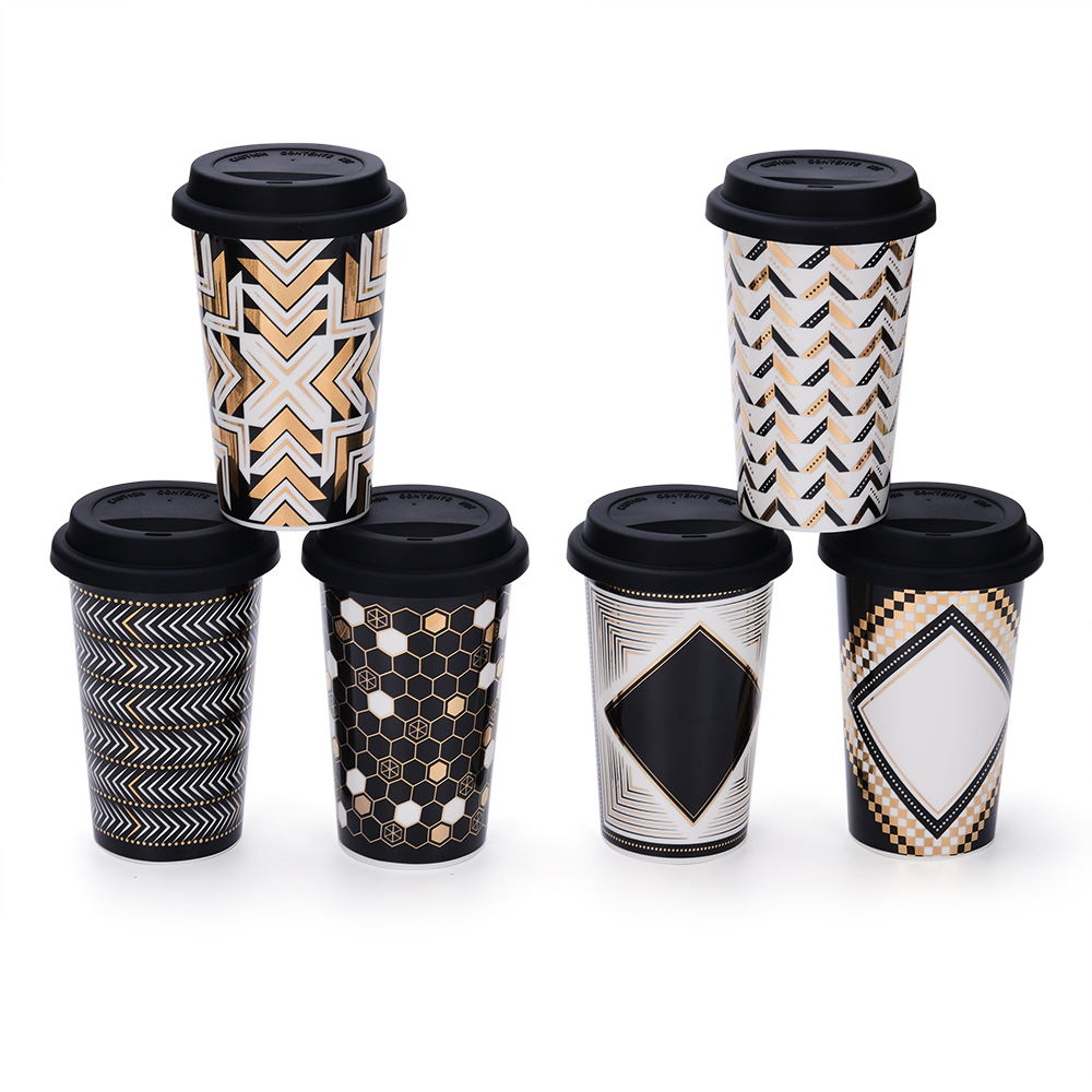 Ceramic Travel Mug with Silico