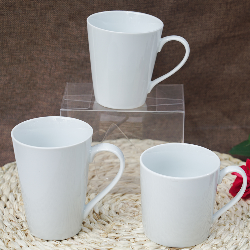 white/blank ceramic mug